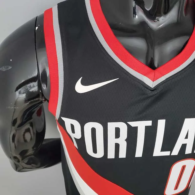 2021 ANTHONY#00 Trail Blazers Home black 5