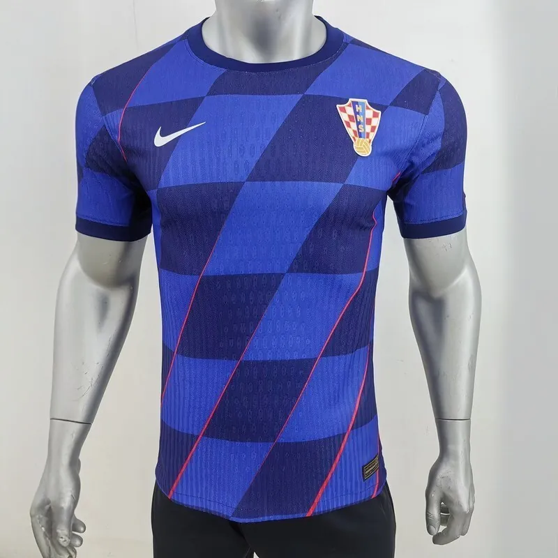2024 Croatia Away Kit Player Version Shirt Jersey Supplier Yupoo 7