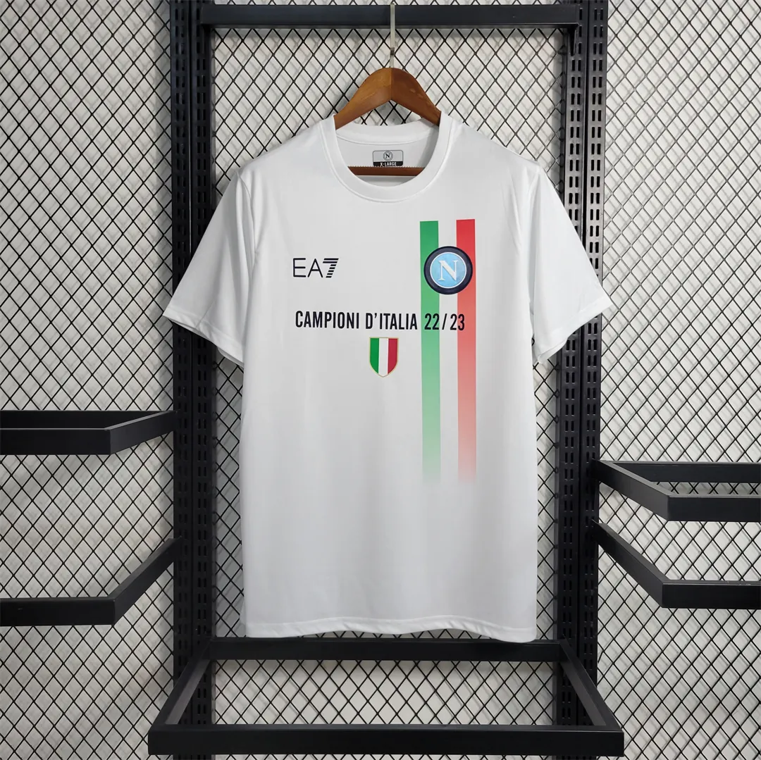 23-24 Napoli White Champions Version 9