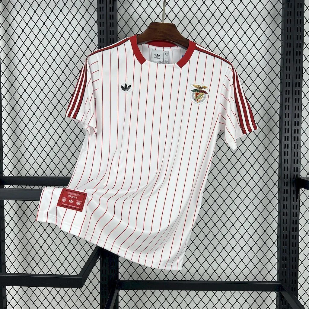 25-26 Benfica OG ICON White Kit Football T-Shirt AAAAJersey Supply Yupoo 6