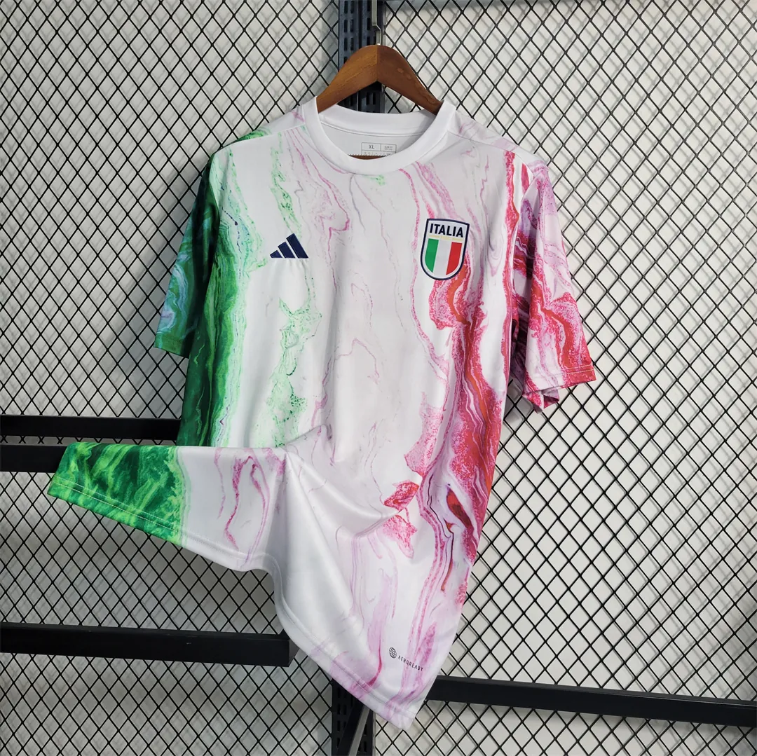 2023 Italy training uniform pink 4