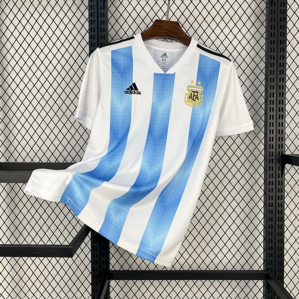 2018 Argentina Home Retro Kit Vintage Shirt AAAAJersey Supplier Yupoo 5