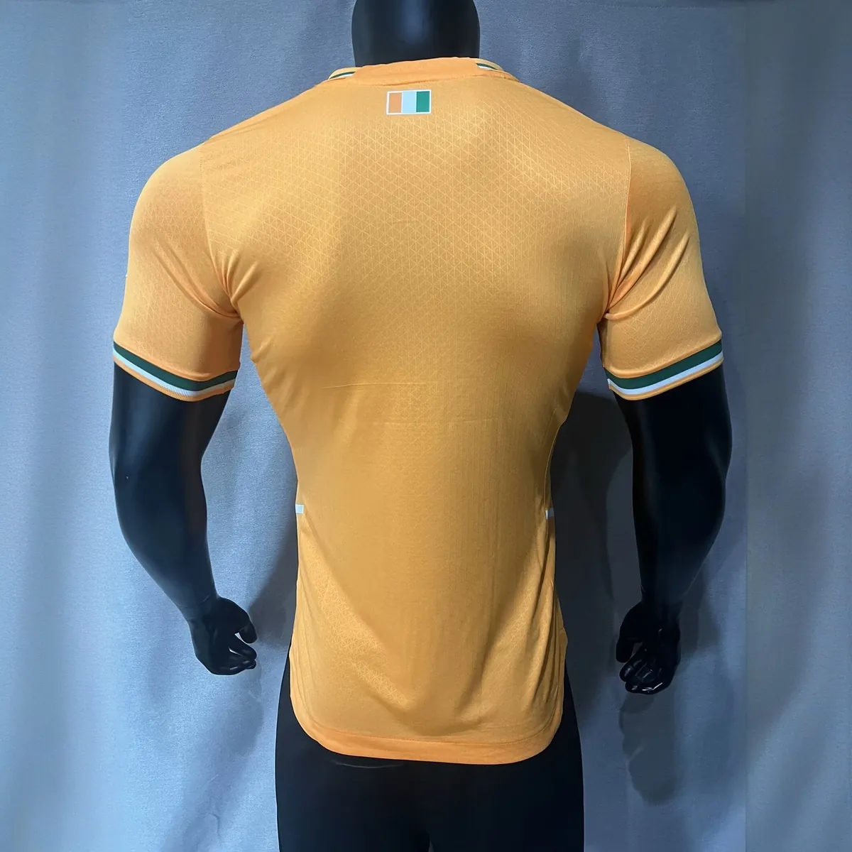 2023 Ivory Coast Pure Orange Kit With Collar Player Version Shirts Football AAAAJersey Yupoo 1