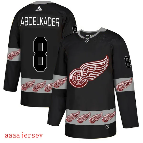 2019 Detroit Red Wings ice hockey jersey M-3XL 底特律红翼队冰球服 9