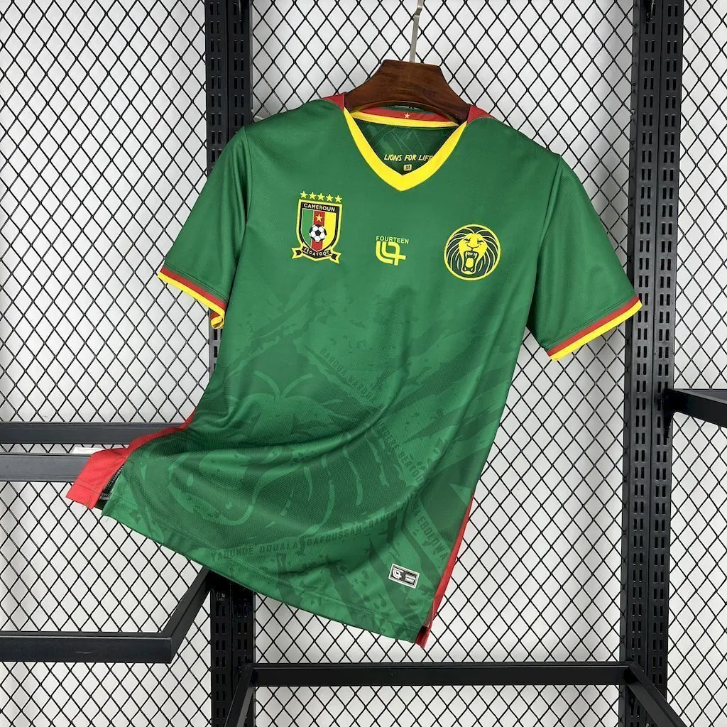 2025 Cameroon Home Kit Football T-Shirt AAAAJersey Supply Yupoo 6