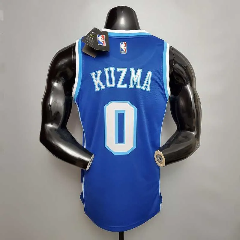 New KUZMA #0 Lakers blue 9