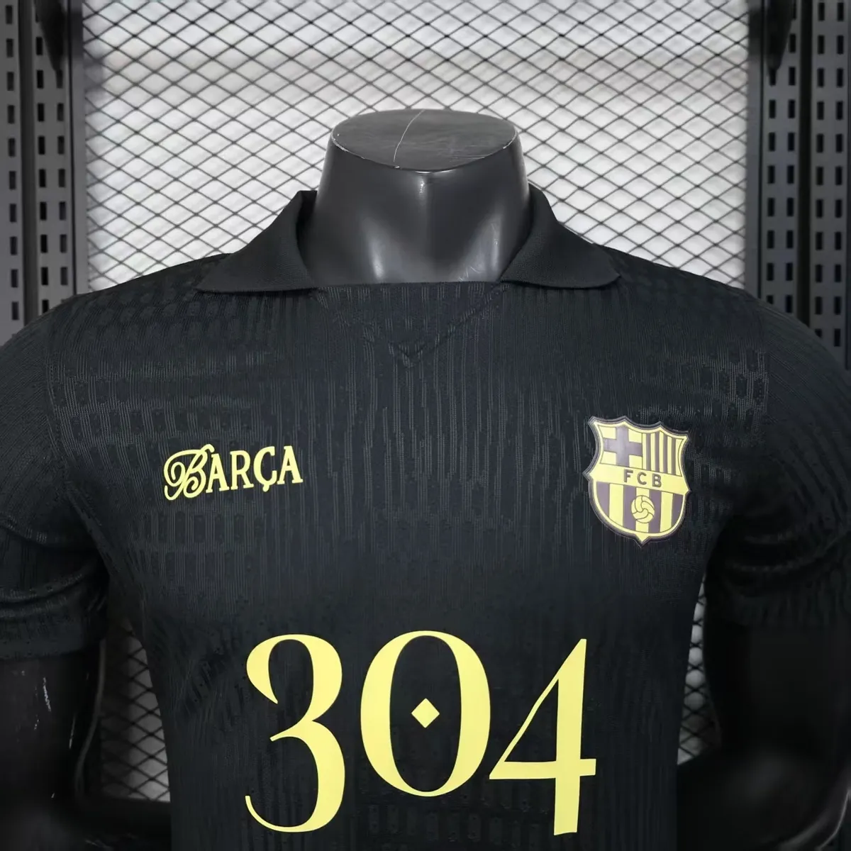 25-26 Barcelona Lamine Yamal 304 Black Special Player Version été Shirt AAAAJersey Supplier Yup 5