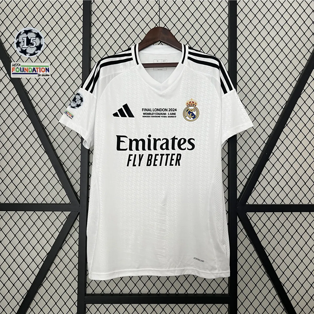24-25 Real Madrid Home Kit With All Kind of Badges Soccer AAAAJerseys Yupoo 13