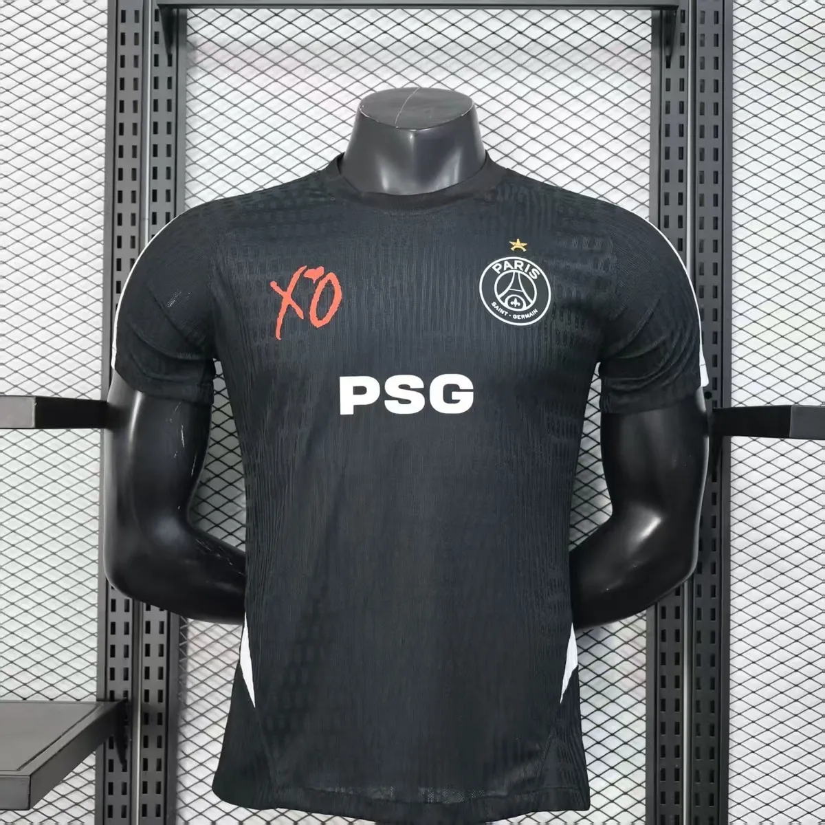 25-26 PSG Special Edition XO Player Version Soccer Black AAAAJersey Yupoo 5