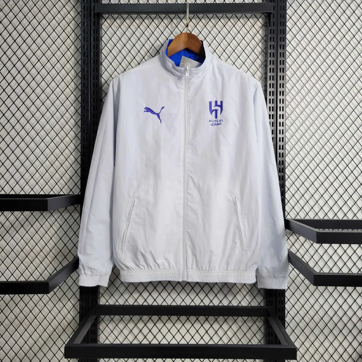 Windbreaker Al Hilal Double sided style S-XXL Soccer Jerseys 12