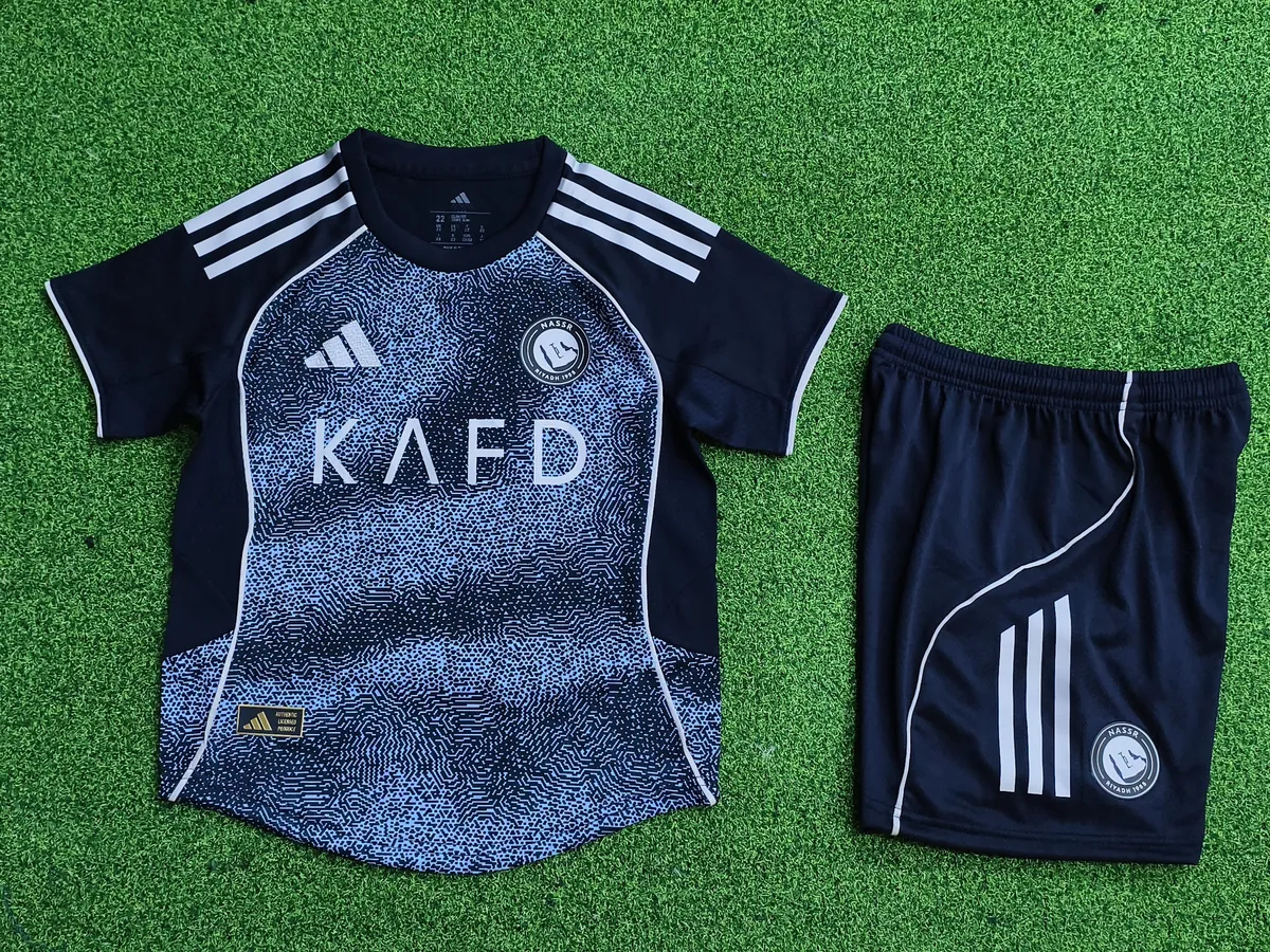 25-26 Al-Nassr Away Player Version Kid Kits Youth Apparels AAAAJersey Supply Yupoo 3
