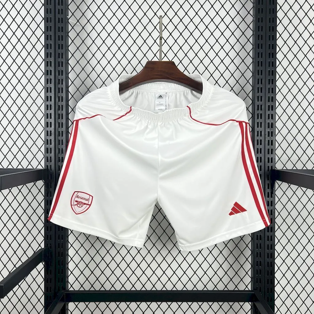 25-26 Arsenal Home Shorts Football Trousers Soccer AAAAJersey Yupoo 6