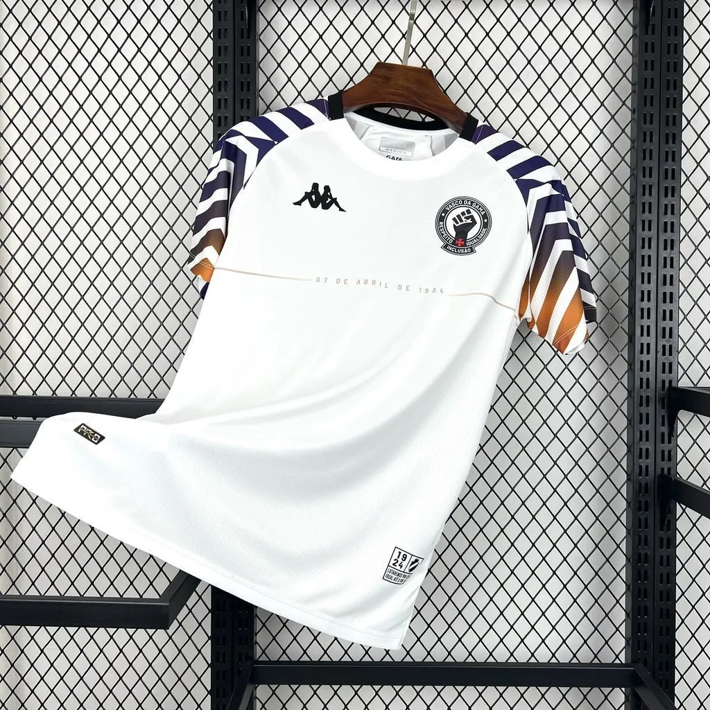 24-25 Vasco da Gama WarmUp White Kit Soccer Uniforms AAAAJersey Supplier Yupoo 2
