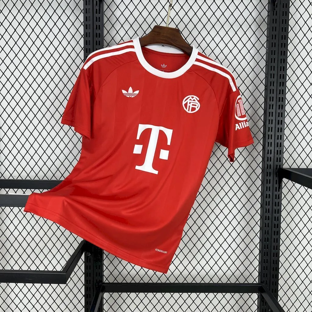 25-26 Bayern Munich Red Goalkeeper Shirt Soccer Uniform AAAAJersey Yupoo 7