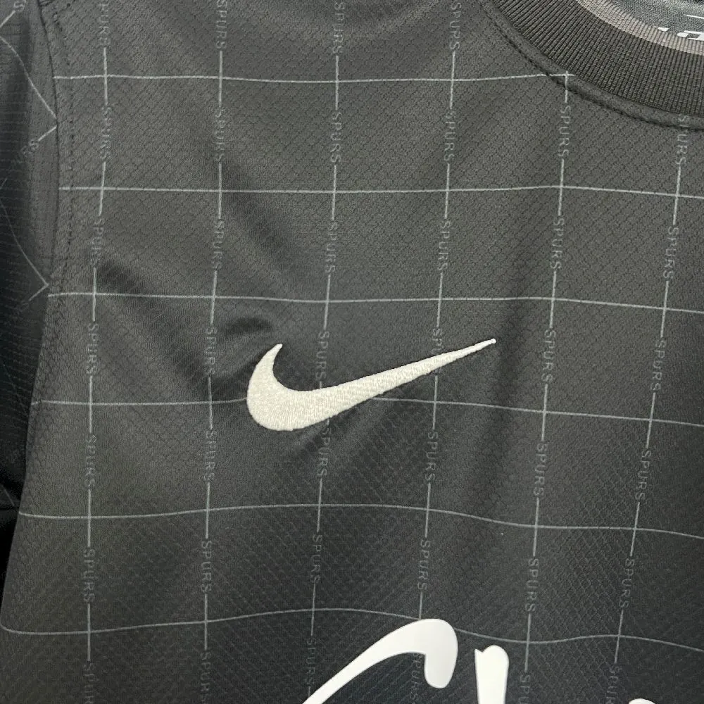 25-26 Tottenham HotSpur Away Kit Sponsor Soccer T-Shirt AAAAJersey Dropship Yupoo 1