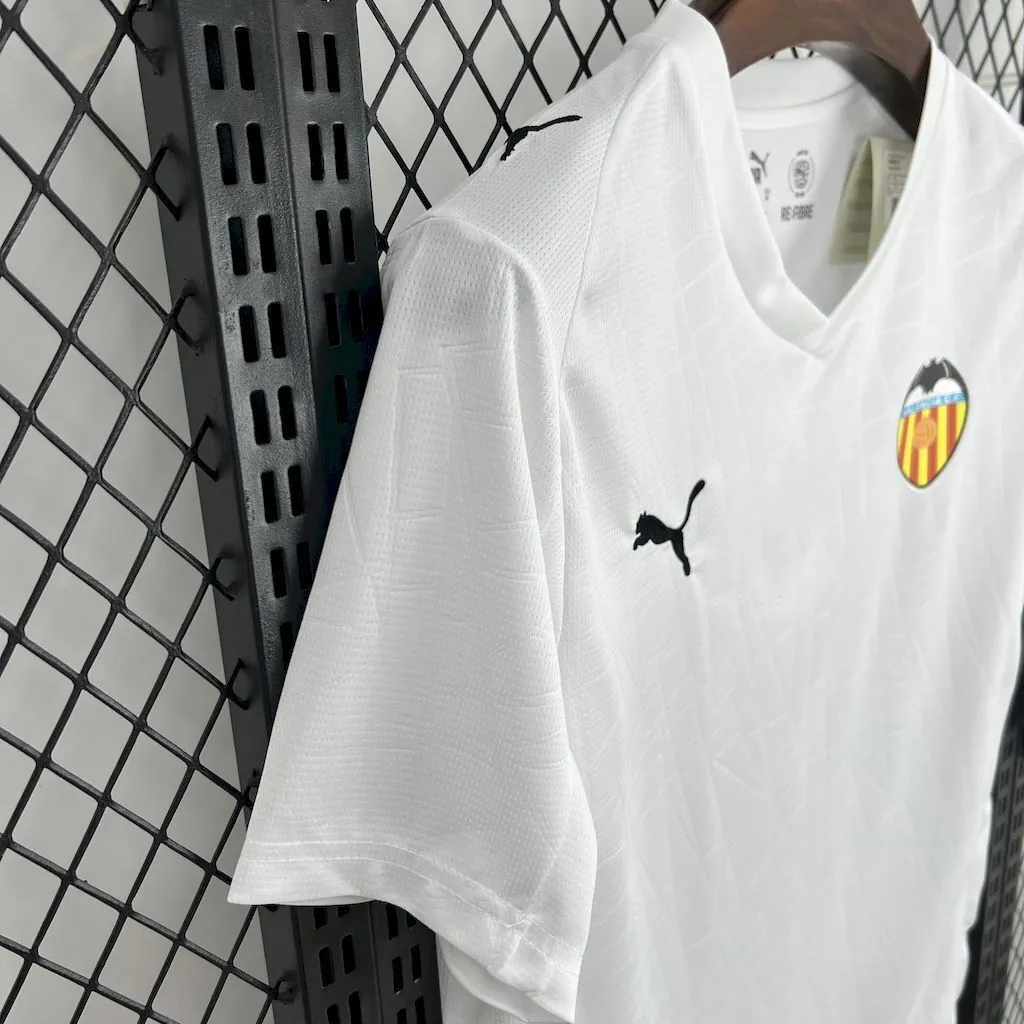 25-26 Valencia Home T-Shirt Football Apparels Soccer AAAAJersey Yupoo 5