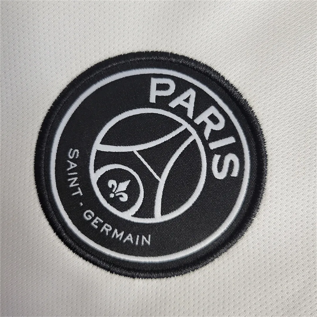18-19 PSG White Champions League Long sleeve 1