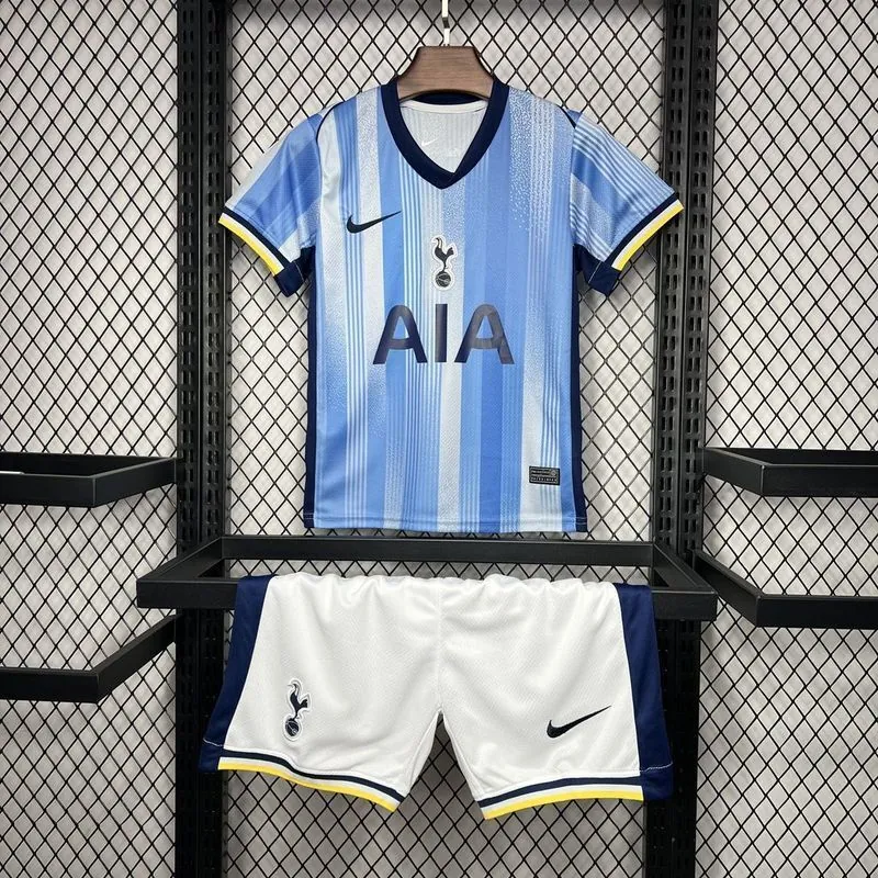 24-25 Tottenham Hotspur Away Kid Kits Youth Apparels Football AAAAJersey Yupoo 7