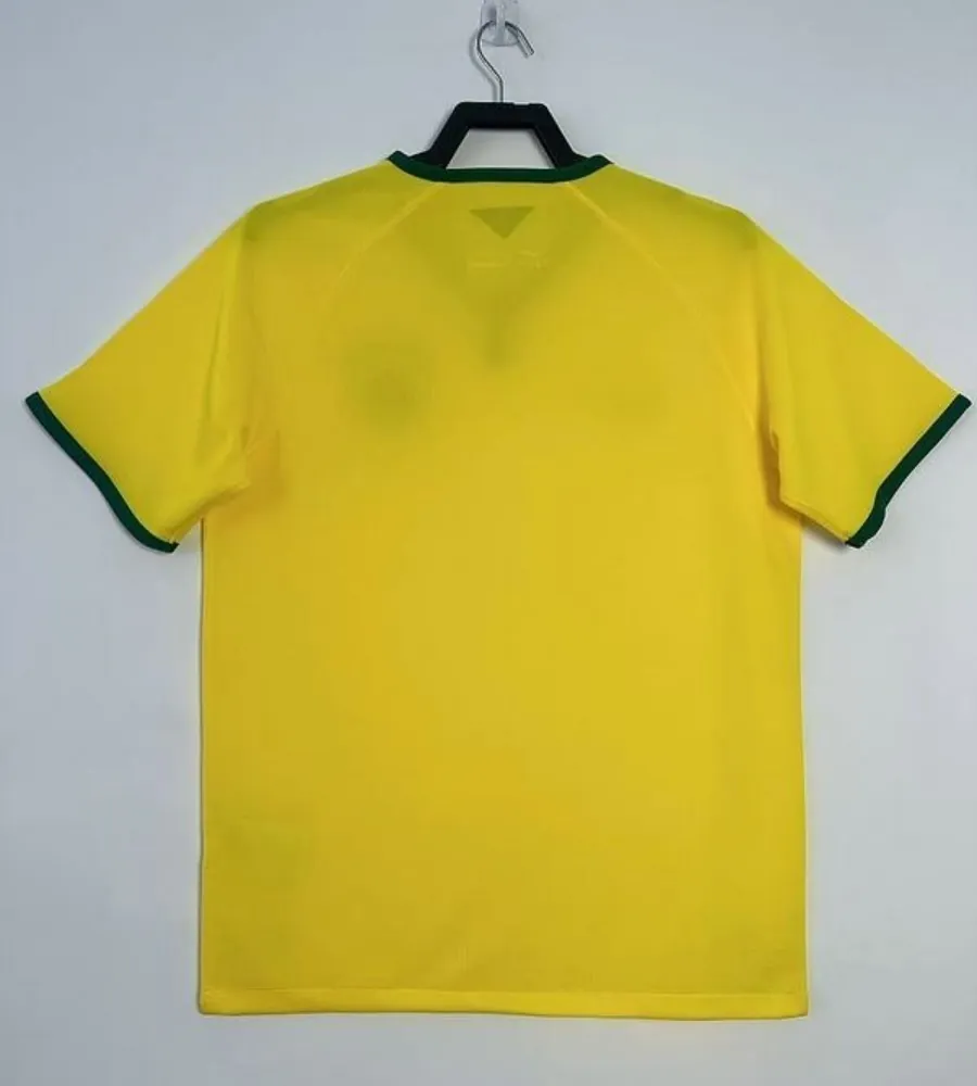 2014 Brazil Home Retro Kit Vintage T-Shirt AAAAJersey Supplier Yupoo 4