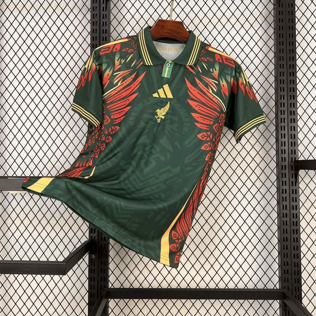 2025 Mexico Green Special Edition Shirt Soccer Uniform AAAAJersey Yupoo 5