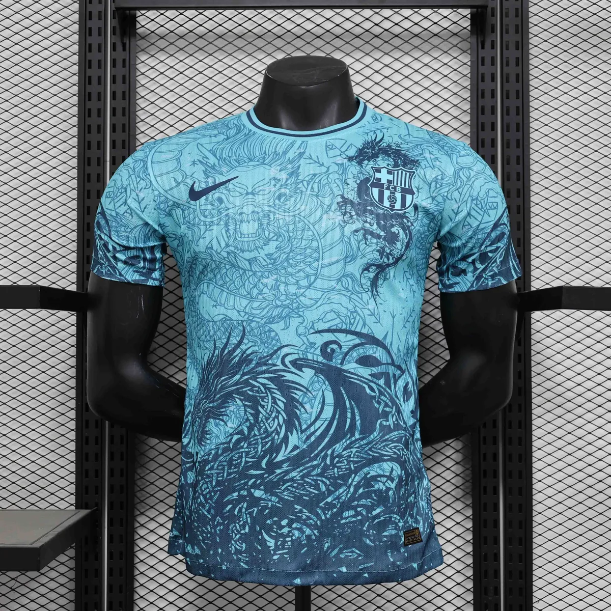 24-25 Barcelona Special Edition Blue Player Version Shirt AAAAJersey Supplier Yupoo 3