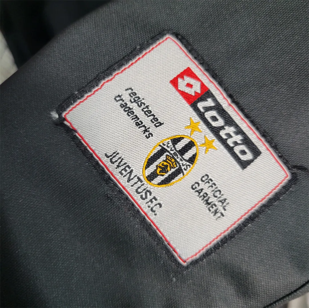 01-02 Juventus away retro jersey soccer supplier S-2XL 6