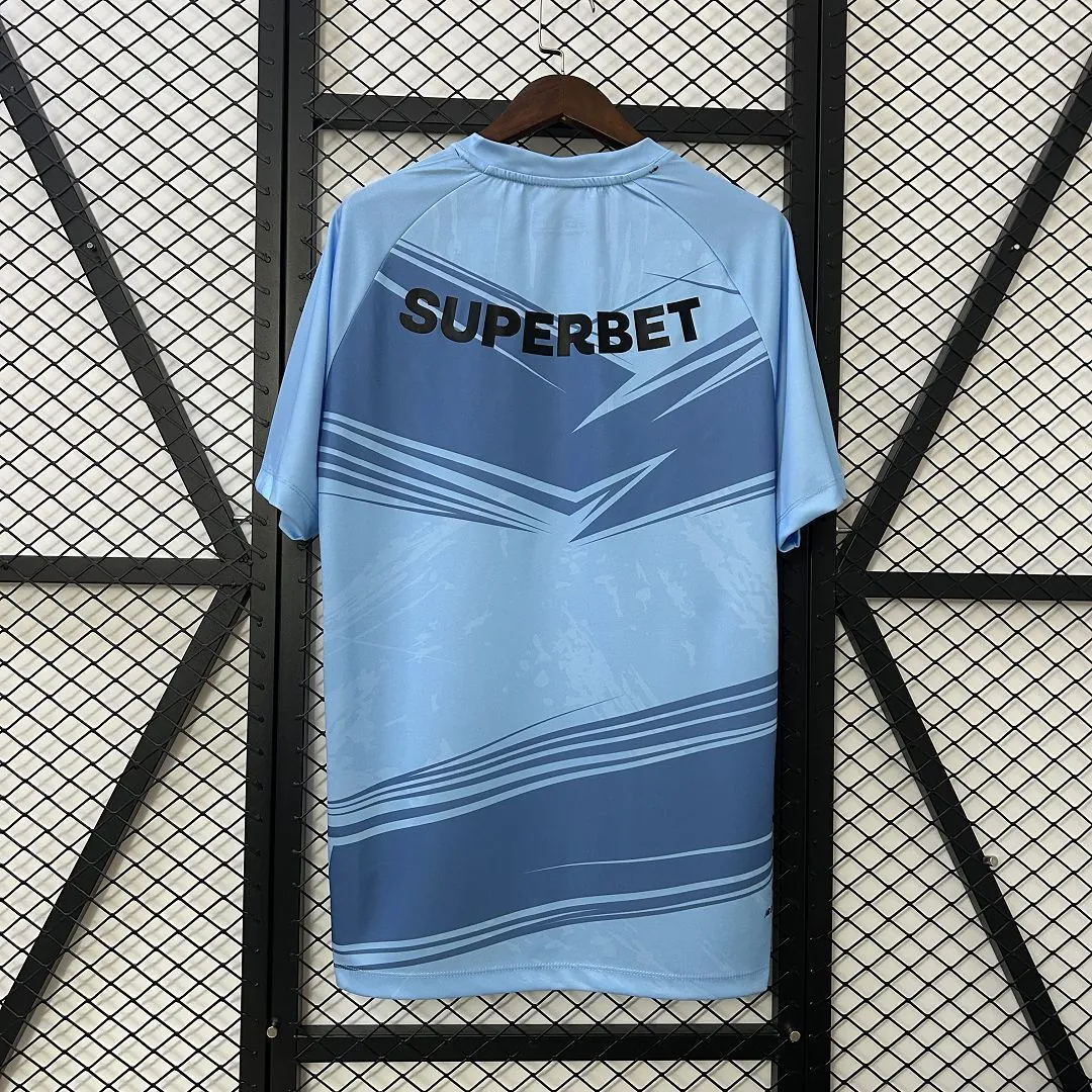 25-26 Sao Paulo Goalkeeper Blue Shirt Soccer Uniform AAAAJersey Dropship Yupoo 7