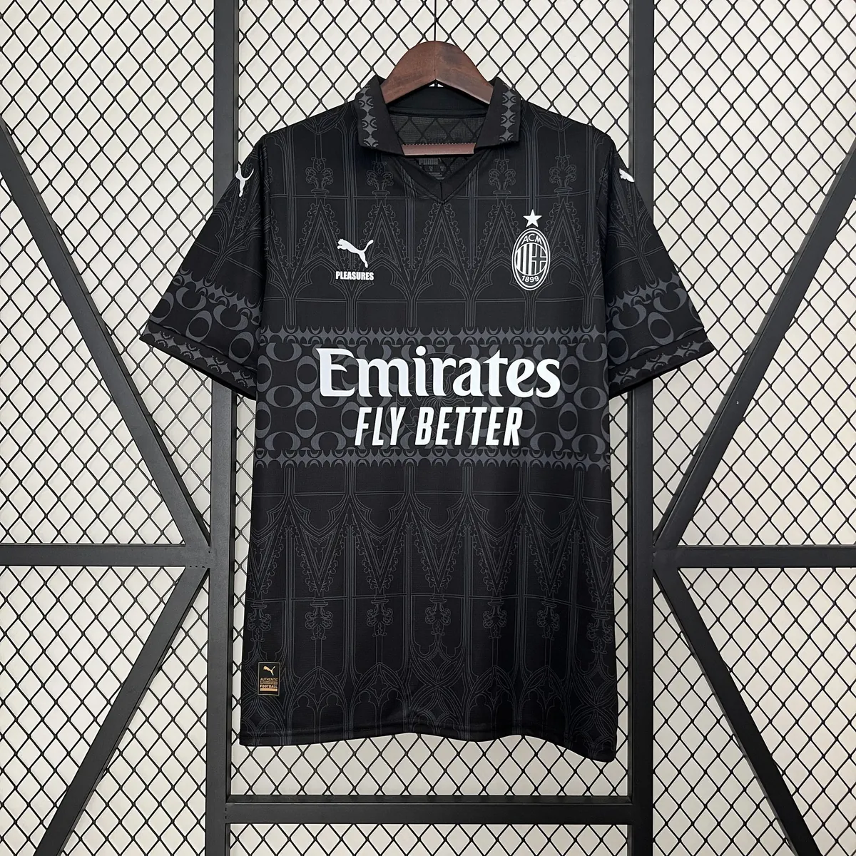 23-24 AC Milan Fouth Kit Black Shirt Jerseys World Yupoo 9