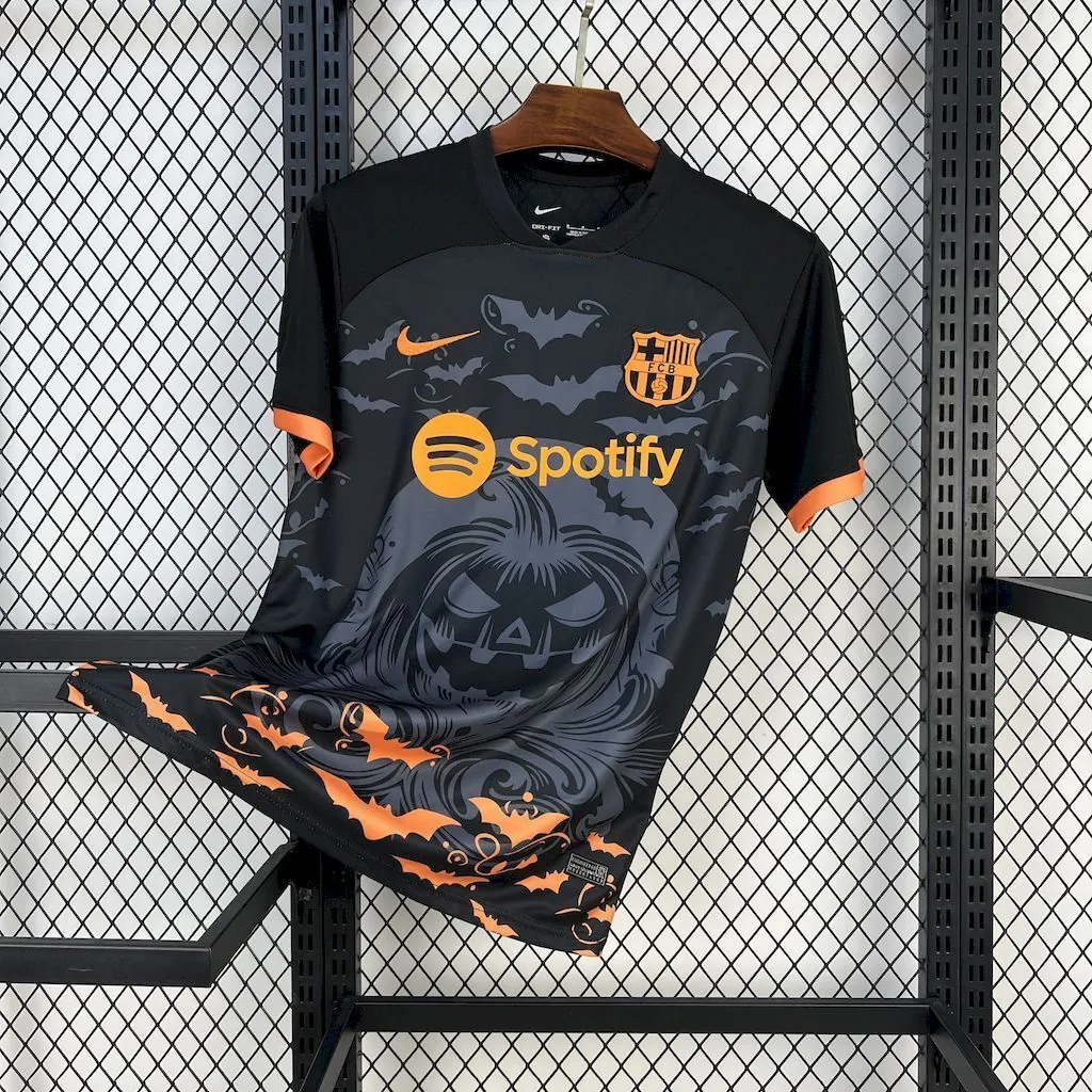 25-26 Barcelona Halloween Special Edition Shirt Football Uniform AAAAJersey Yupoo 6