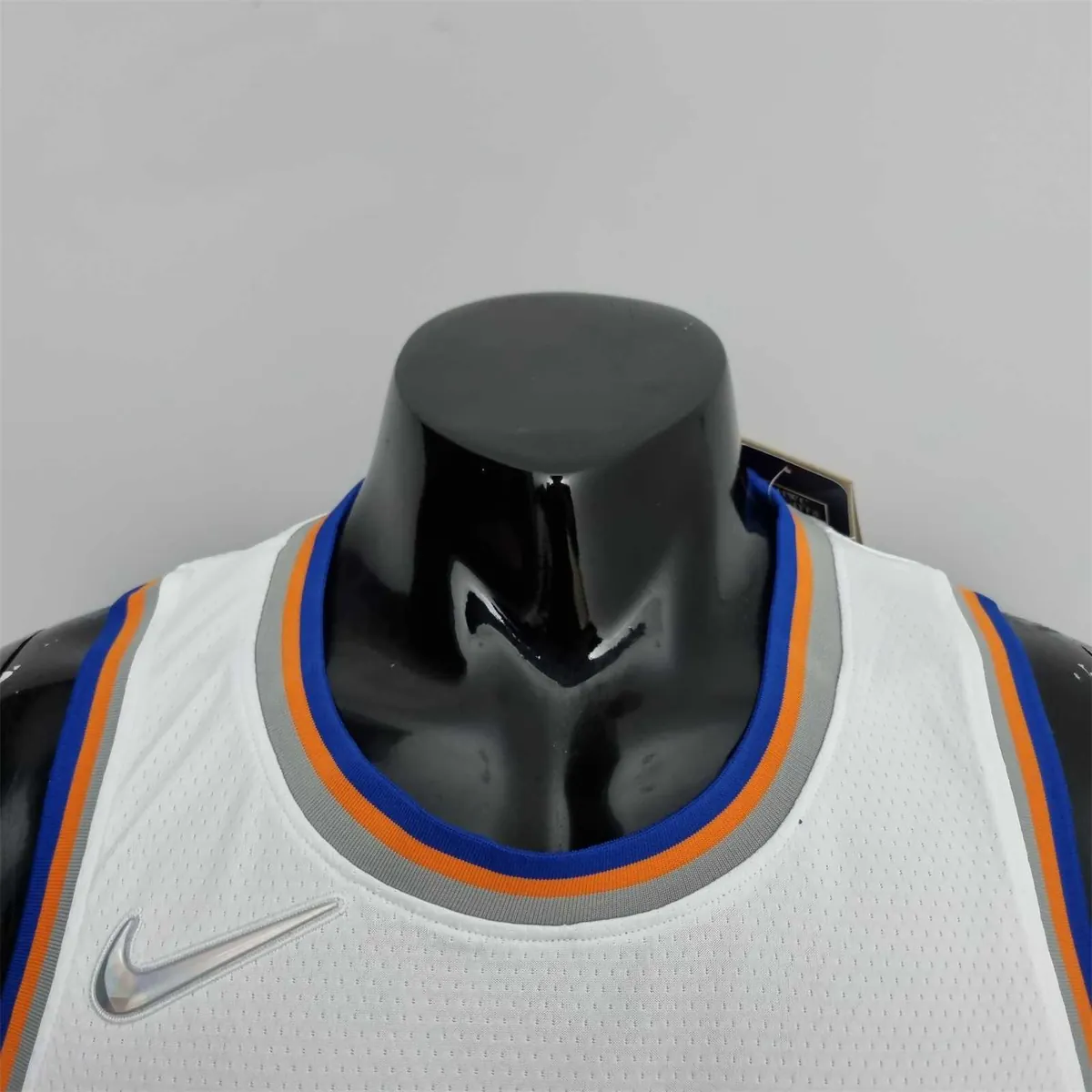75th Anniversary Randle #30 New York Knicks White NBA Jersey 8