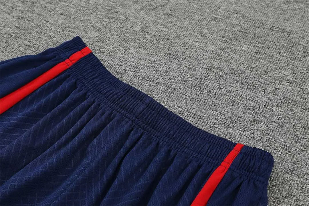 22-23 Barcelona training suit short sleeve kit blue - 3 8