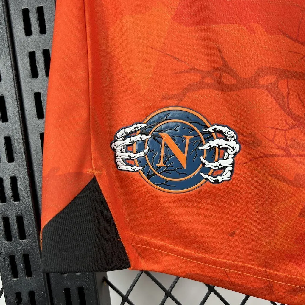 25-26 Napoli Special Edition Halloween Kit Soccer Shorts AAAAJersey Supply Yupoo 2