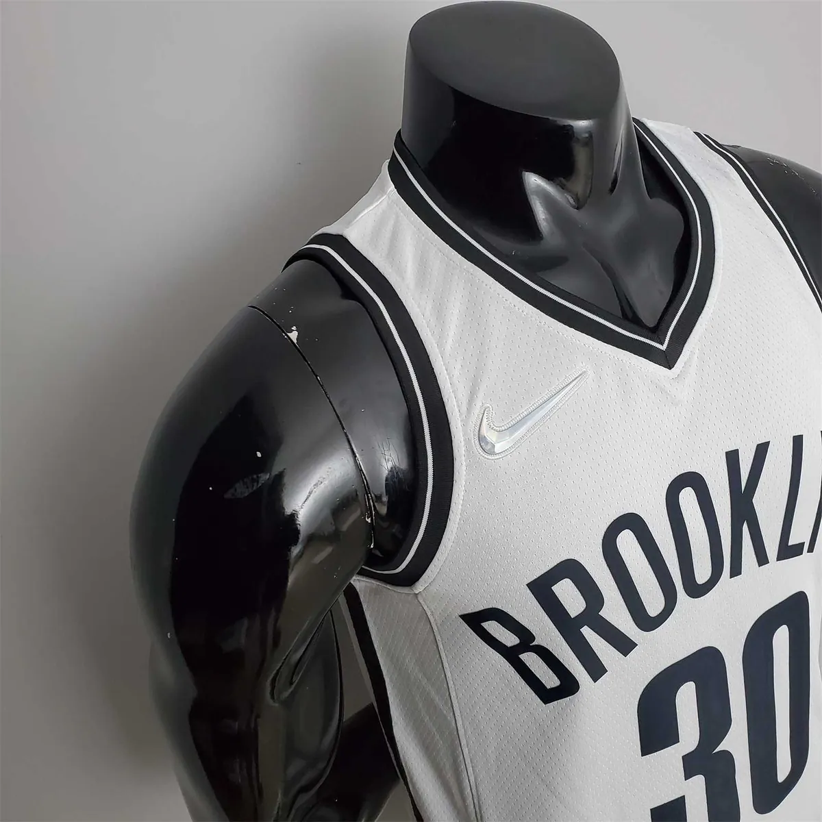 75th Anniversary Curry #30 Nets White NBA Jersey 9