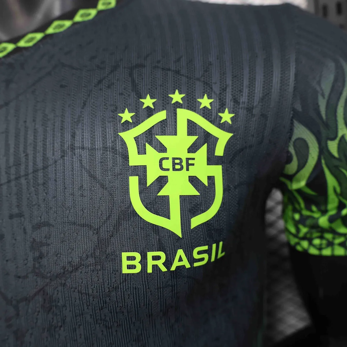 2025 Brazil Black Kit Special Edition Player Version Soccer AAAAJersey Yupoo 3