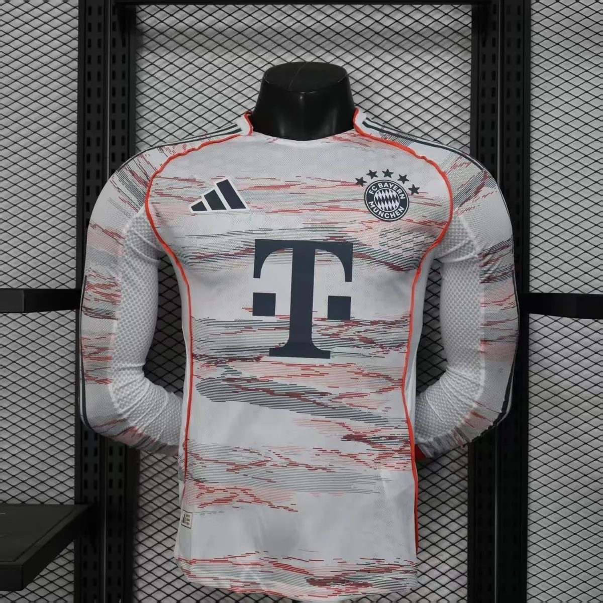 25-26 Bayern Munich Away Kit Player Version Shirt Long Sleeve Sino AAAAJersey Wholesale Yupoo 5