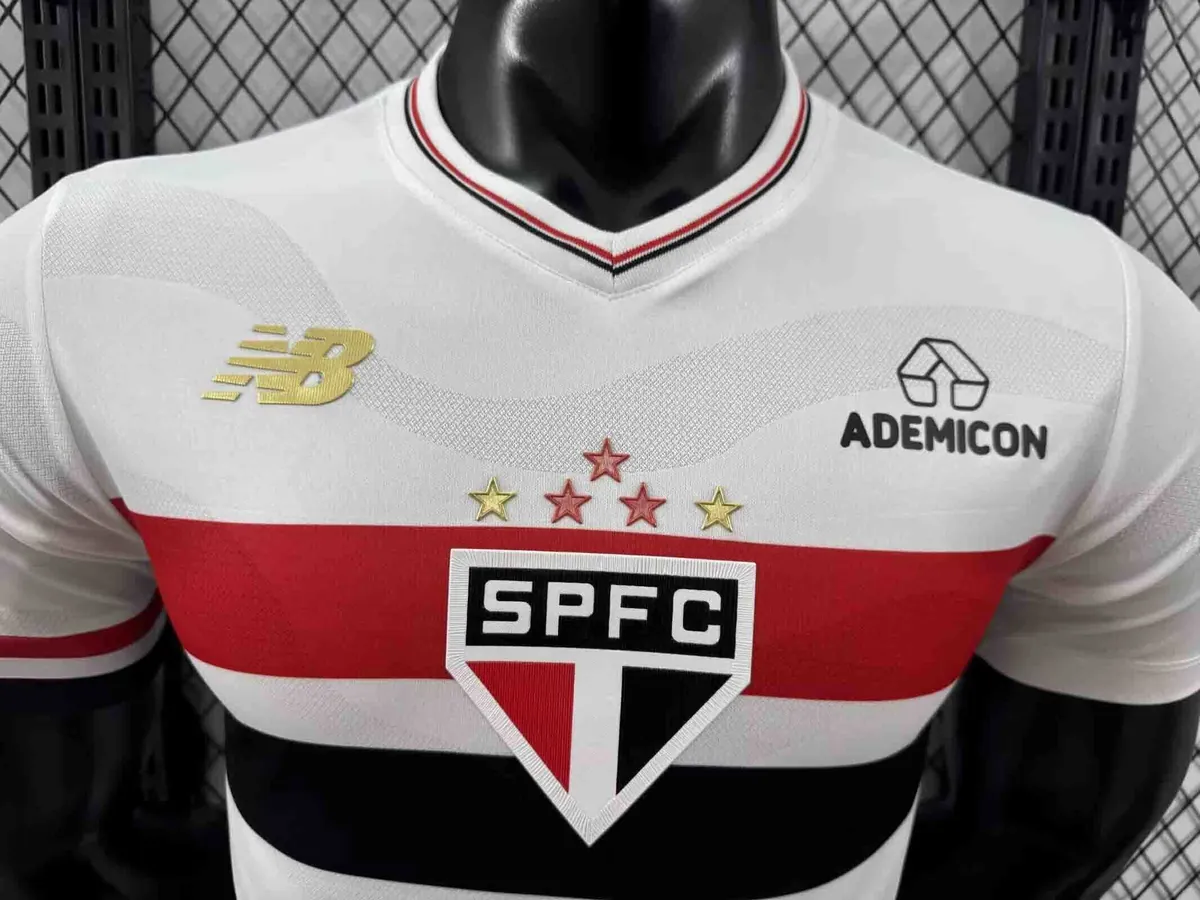 25-26 Sao Paulo Home Kit Player Version Shirt AAAAJersey Dropship Yupoo 4