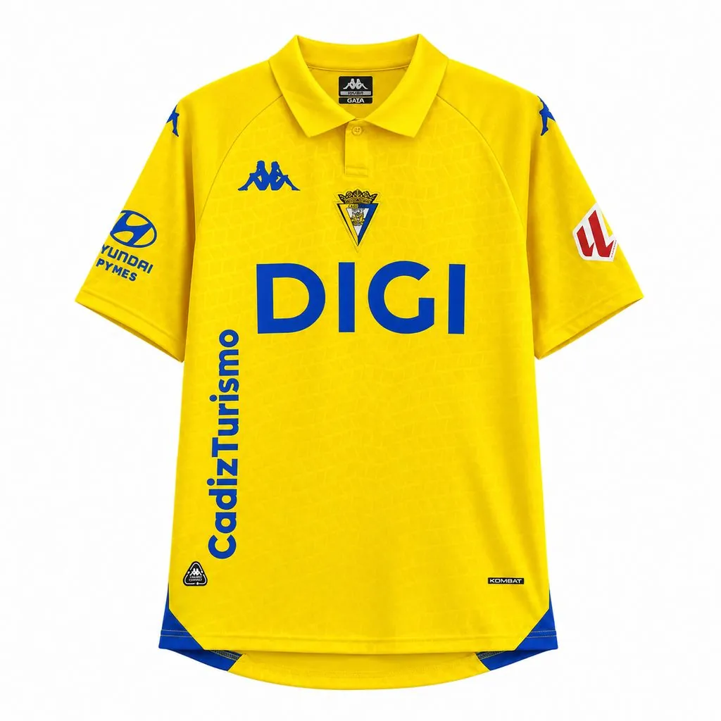 26-27 Cadiz Mens Home Kit Football T-Shirt AAAAJersey Supply Yupoo 9 1