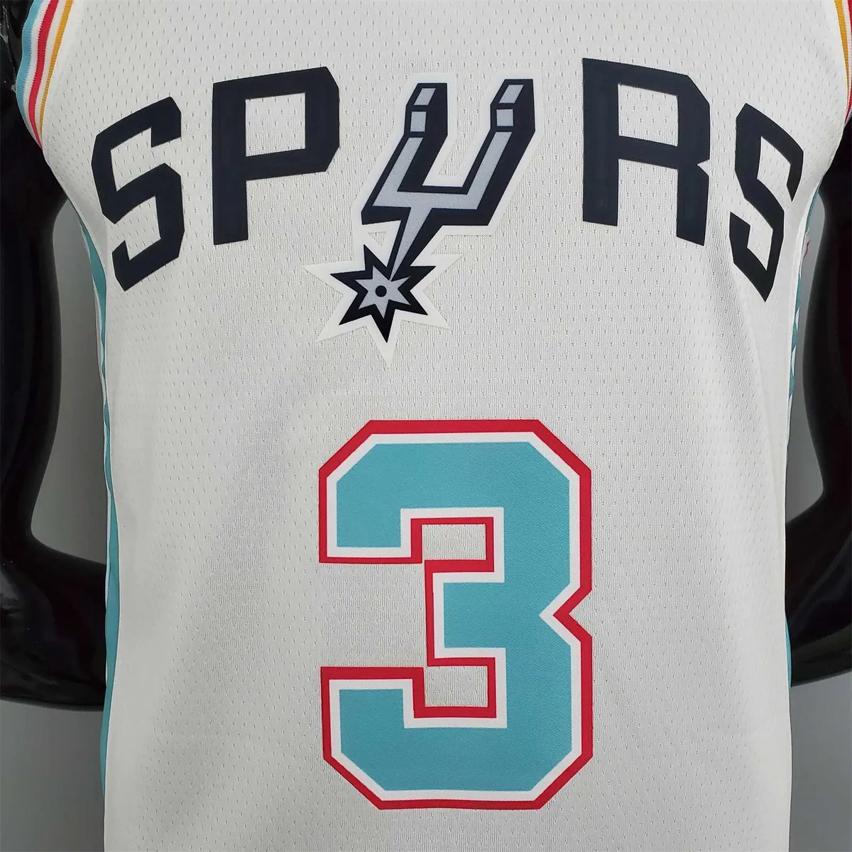 2022 season Johnson #3 Spurs City Edition white 8