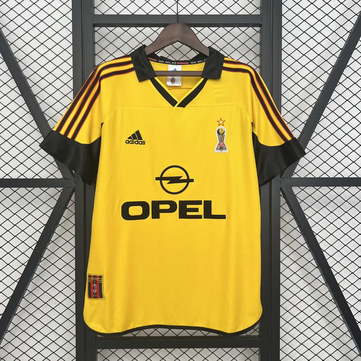 99-00 AC Milan Away Retro Kit Vintage Shirt Best AAAAJersey Wholesale Yupoo 8