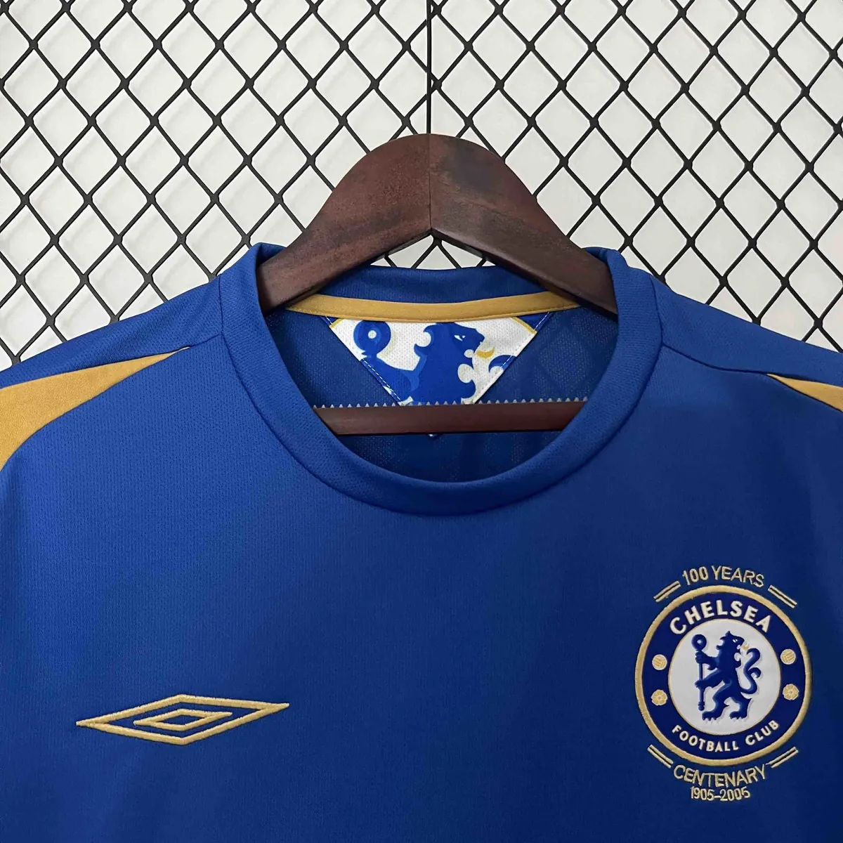 05-06 Chelsea Home Retro Kit Jersey Supplier Yupoo 5