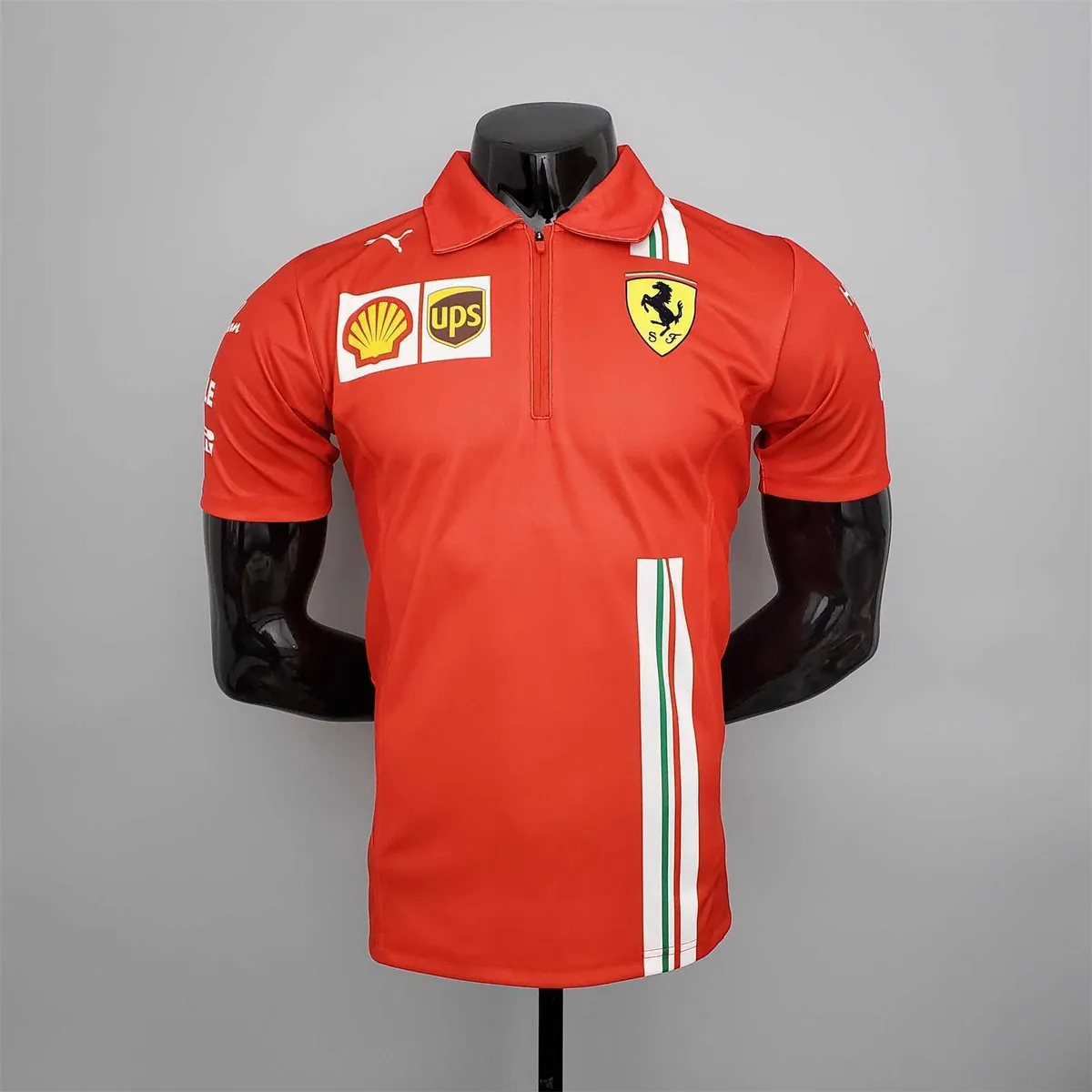 F1 Formula One; Ferrari racing suit Polo red 10