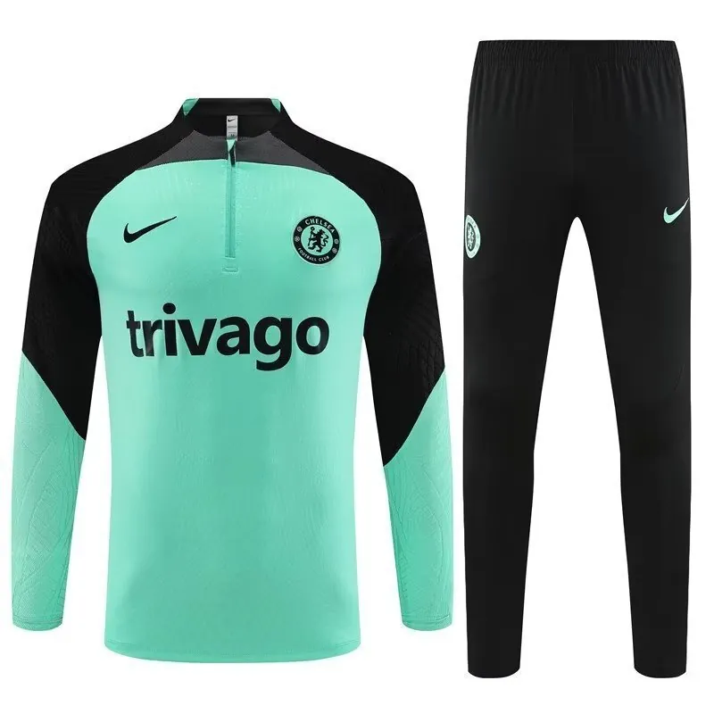 23-24 Chelsea Long Sleeve Training Suit Yupoo 4