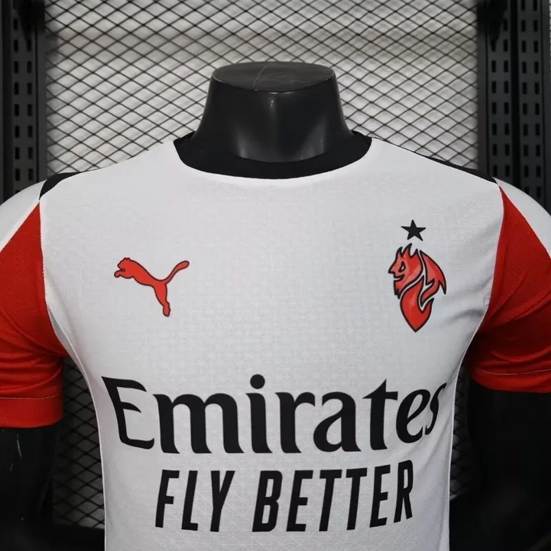 25-26 AC Milan Away Kit Player Version Shirt AAAAJersey Wholesale Yupoo 3