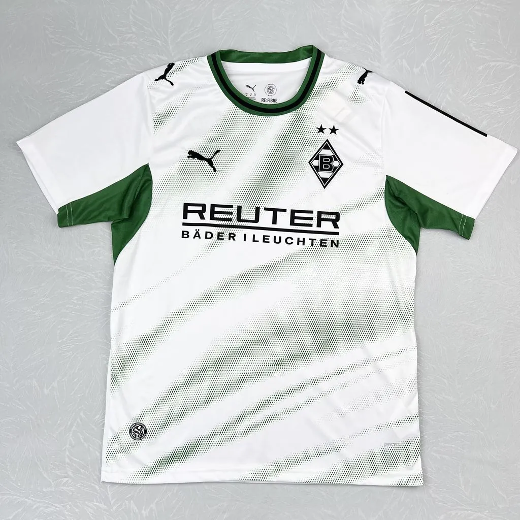 26-27 Borussia Mönchengladbach Mens Home Kit Football T-Shirt AAAAJersey Supply Yupoo 9 4