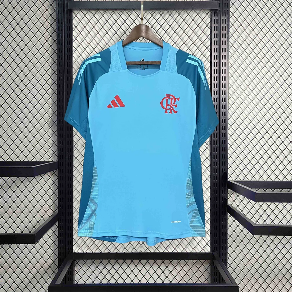 25-26 Flamengo Blue Training Kit Soccer T-Shirt AAAAJersey Supplier Yupoo 7