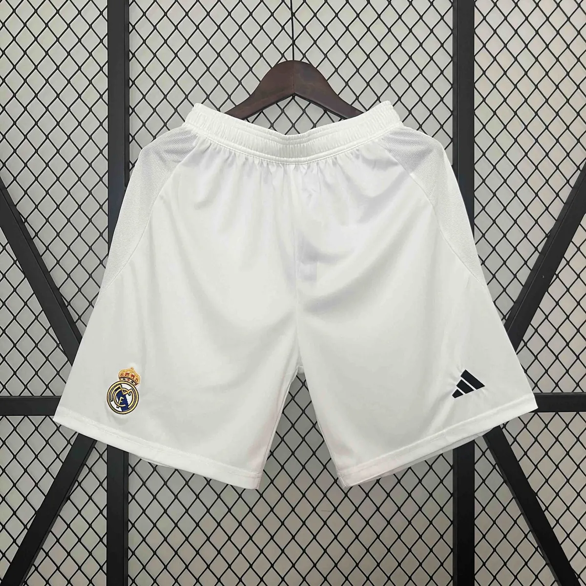 24-25 Real Madrid Home Shorts Football Apparel AAAAJersey Wholesale Yupoo 2