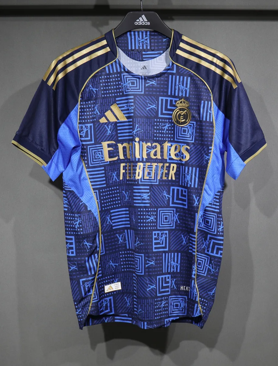 25-26 Real Madrid Blue Enchantress LV Joint Special Edition Player Apparels AAAAJersey Yupoo 5