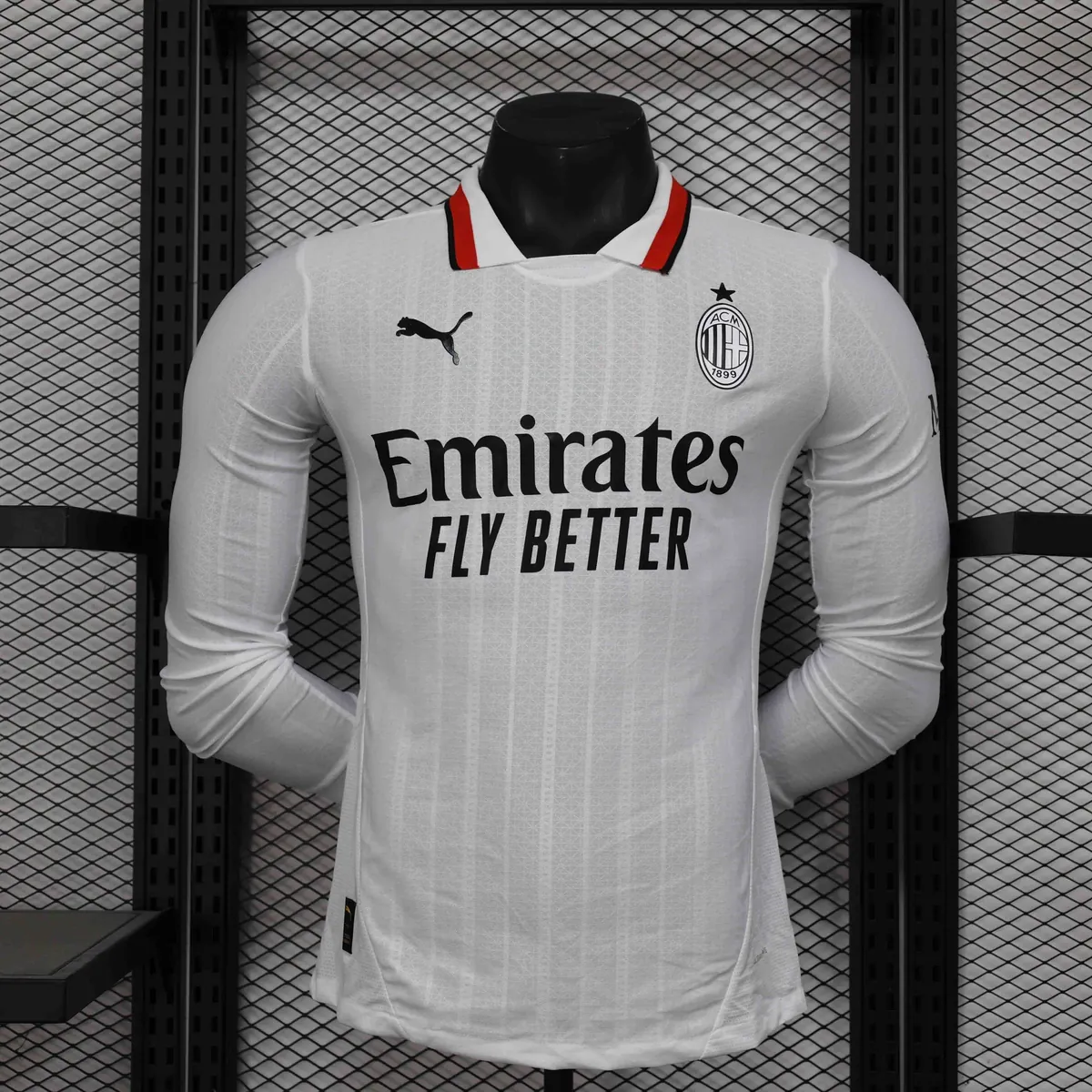 24-25 AC Milan Away Kit Long Sleeve Player Version Shirt AAAAJersey Supplier Yupoo 5