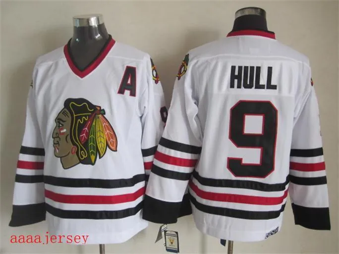 Chicago Blackhawks retro ice hockey jersey M-3XL 芝加哥黑鹰队复古冰球服 8