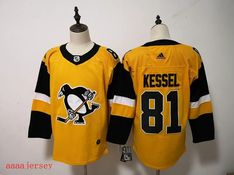 Pittsburgh Penguins ice hockey jersey M-3XL 匹兹堡企鹅冰球服 3